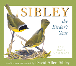 Sibley Birds-DailyCalendar2011