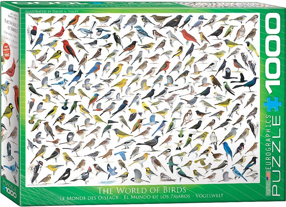 Sibley Birds Jigsaw Puzzle - 1000 pieces